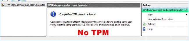 Windows chip TPM