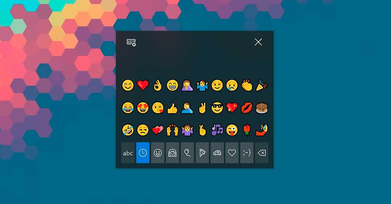 como configurar emojis windows 10