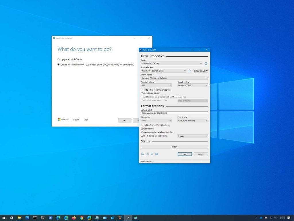 Instalar Windows 10 USB 2