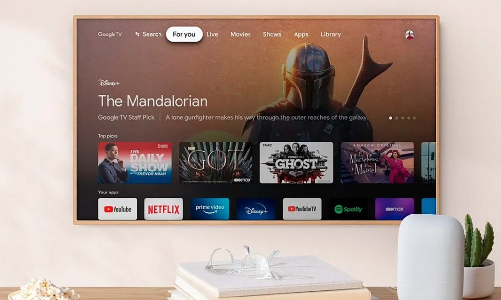 Personalizar Inicio Google TV 3