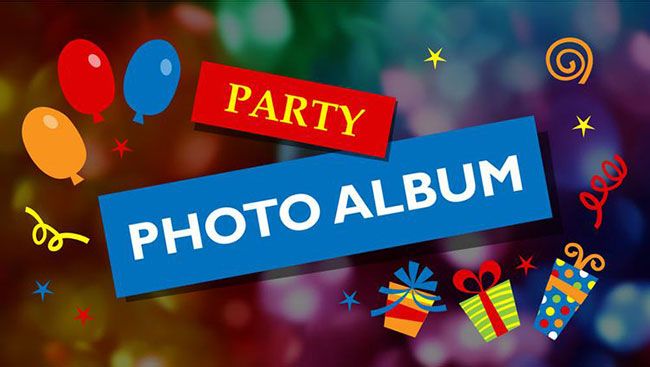Crea un álbum de fotos de diferentes fiestas en PowerPoint