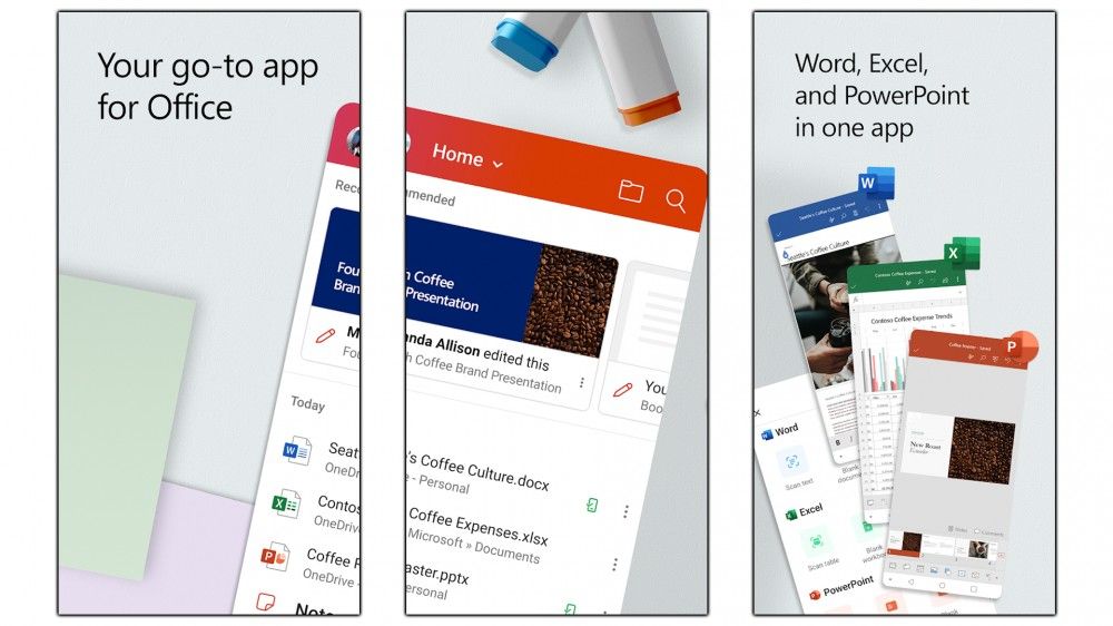 Office 365 funciona mucho mejor en Android