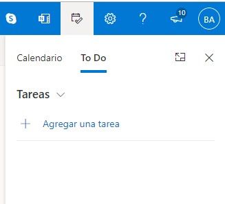 Cómo crear una tarea en Outlook.com