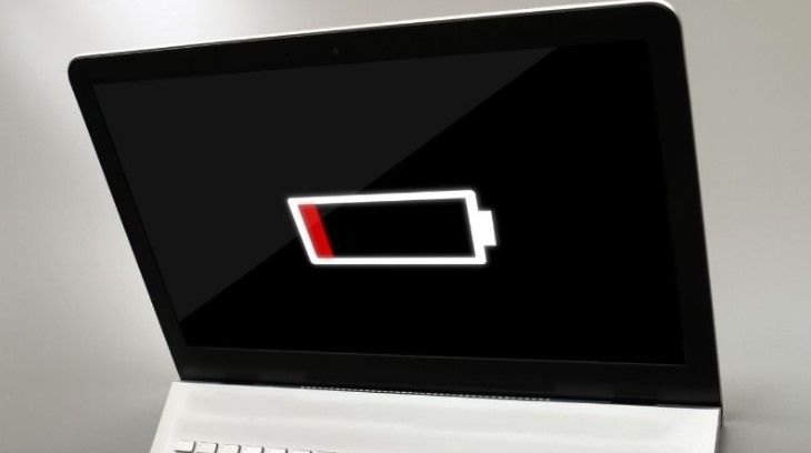 Solucionar error icono de batería siempre en rojo en Windows