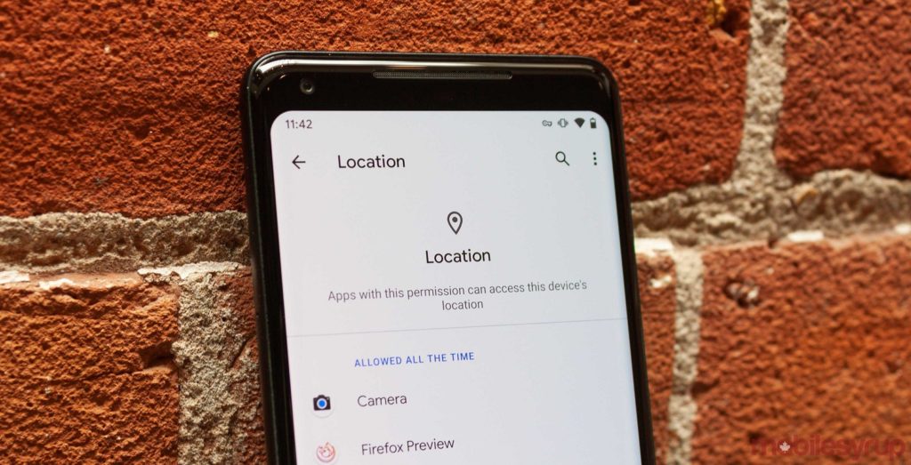 qué apps acceden ubicación 1,5