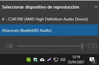 Windows detecta de audio HDMI - islaBit