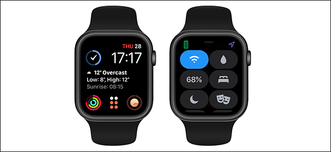 como agregar funciones o modos al centro de control de Apple Watch