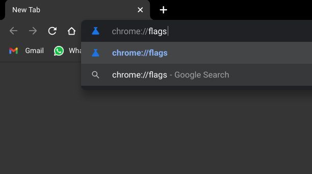 Abrir Flags o banderas en Chrome OS.