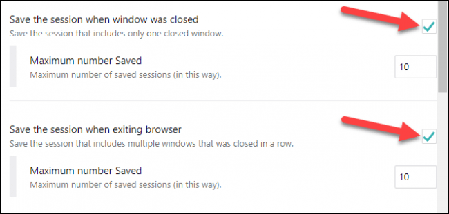 Sincronizar las pestañas cuando cerramos el navegador.