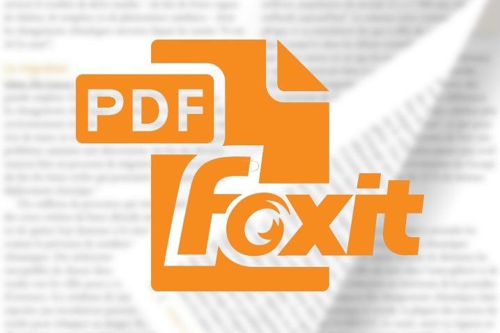 Foxit es uno de los mejores programas de compresión PDF gratuitos