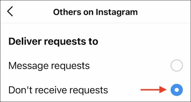 De esta forma podemos deshabilitar las solicitudes de mensajes en Instagram.