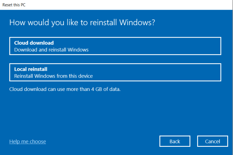 Instalar Windows 10 o descargar la última versión.