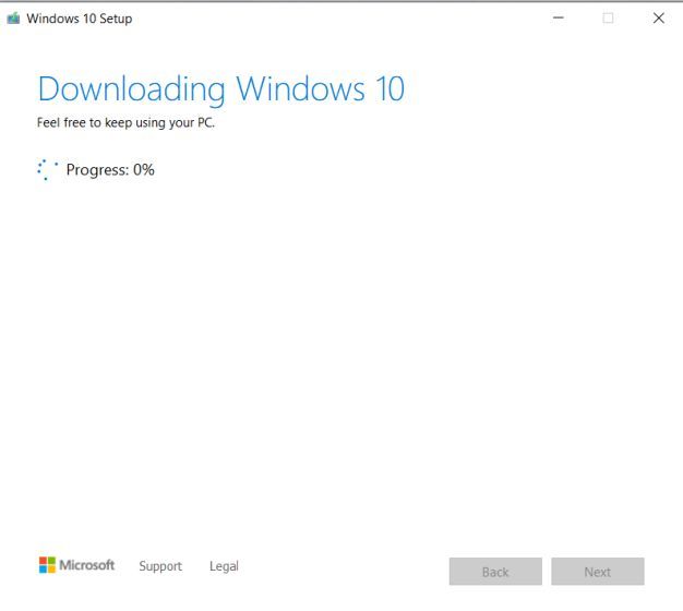 Descargar Windows 10.