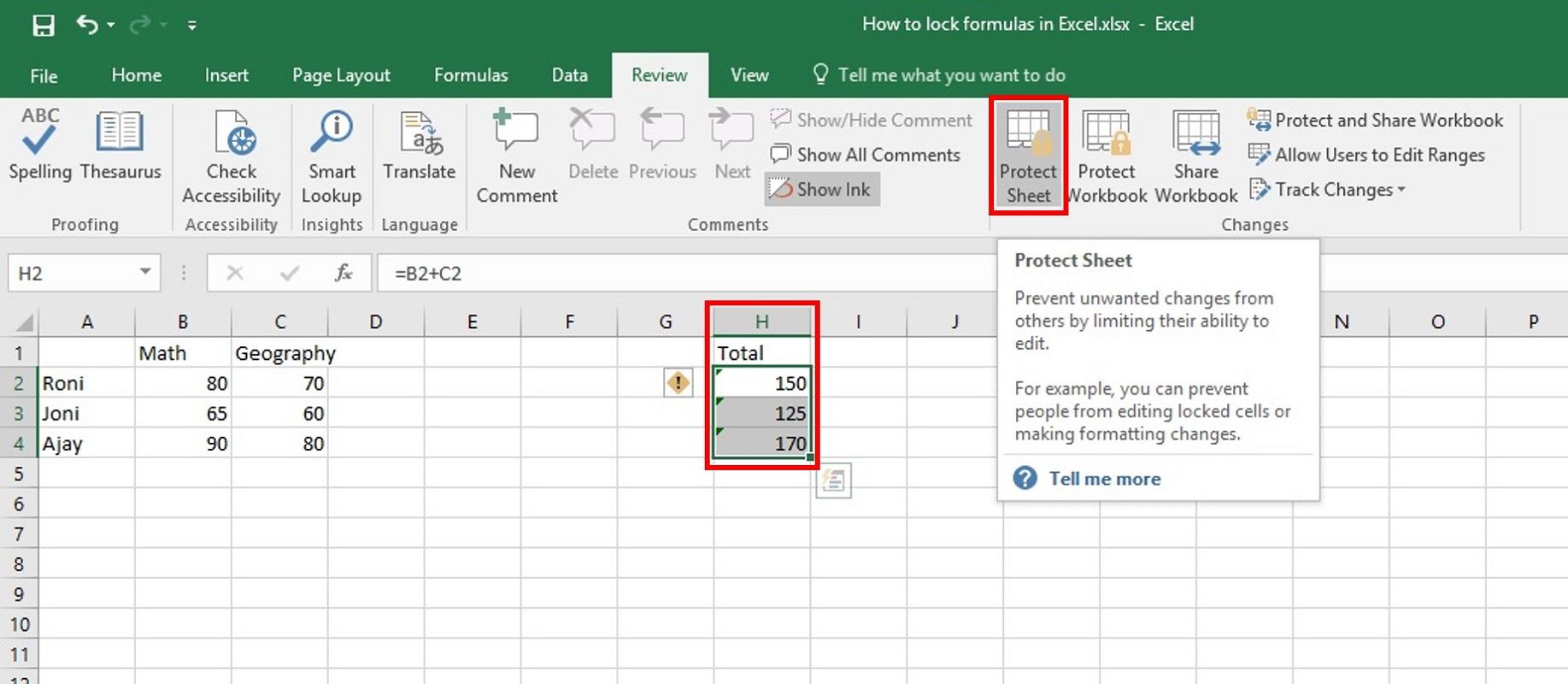 ¿Cómo bloquear columnas en Excel paso a paso?