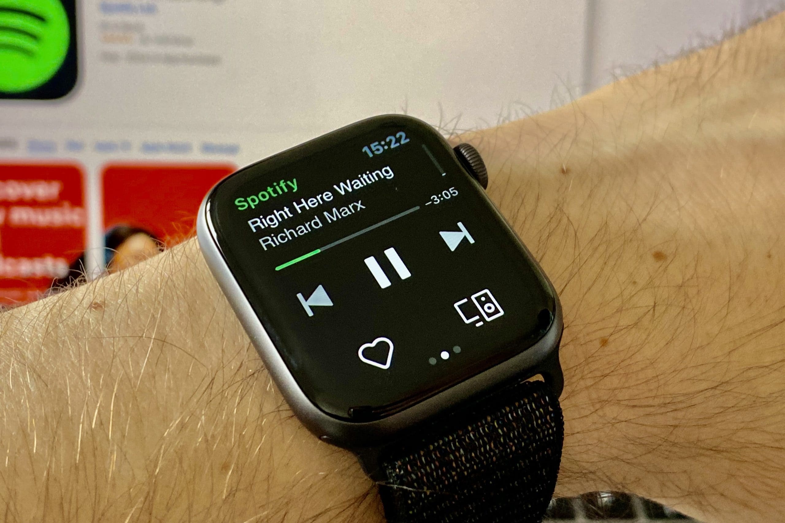 Cómo descargar canciones de Spotify en Apple Watch