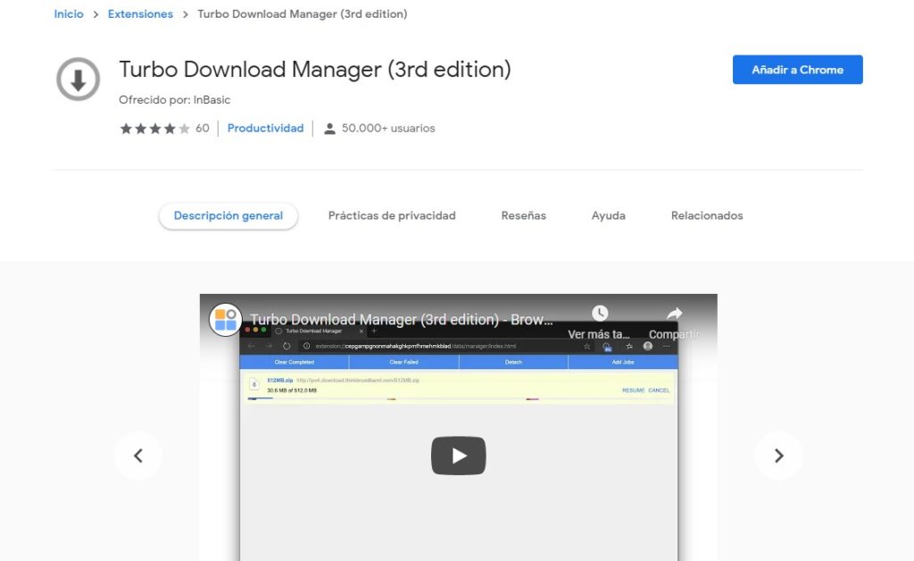 Turbo Download Manager.