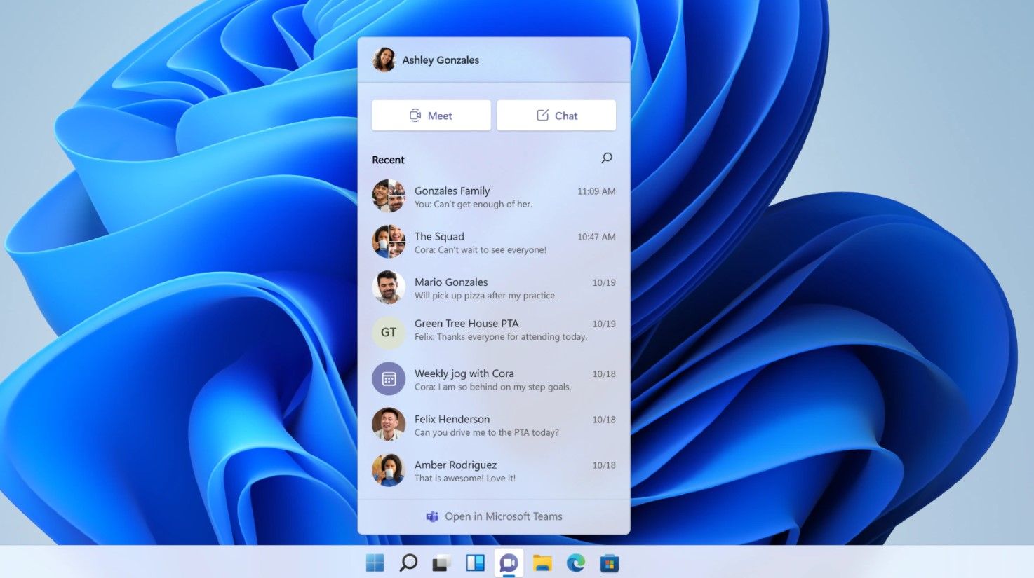Aprende cómo usar Microsoft Teams Chat en Windows 11