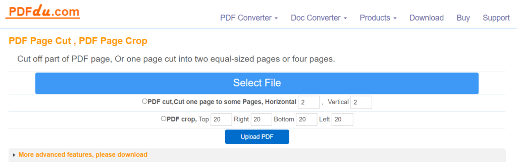 Una herramienta muy simple para editar PDF online.