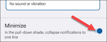 De esta forma podemos minimizar las notificaciones de una aplicación en la barra de estado de Android.
