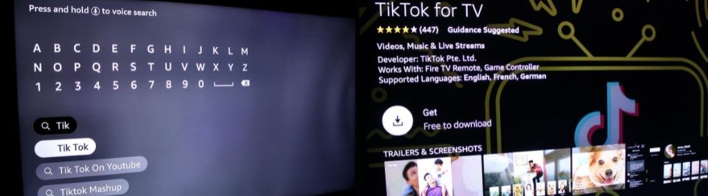 Descargar TikTok para Amazon Fire TV.