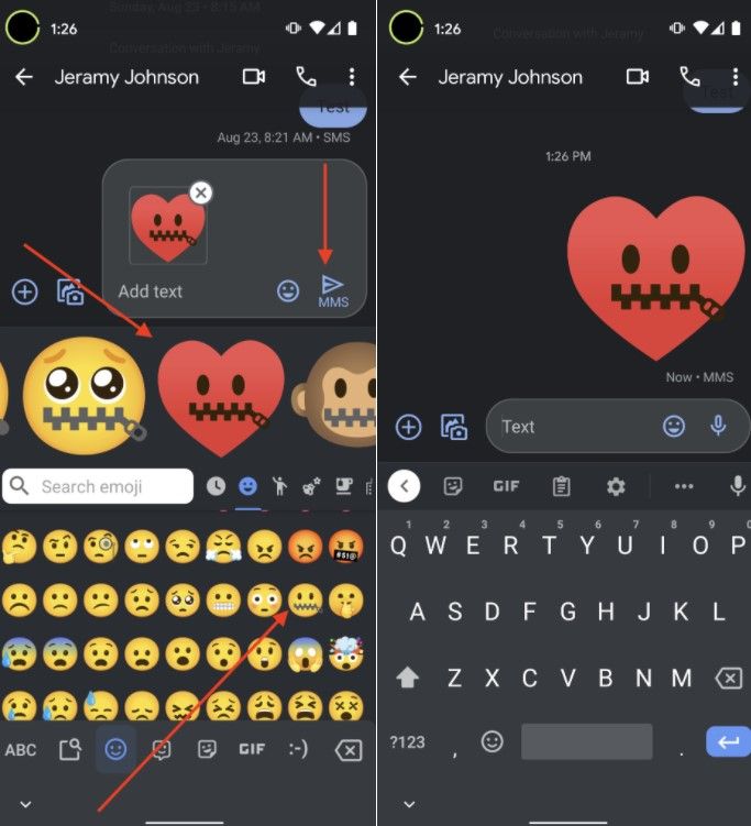 mashups de emojis en Gboard