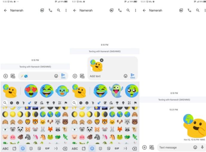 Consigue emojis blob en Gboard
