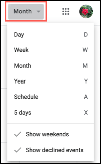 Cómo imprimir calendario Google