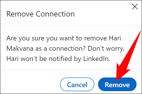 Así es como podemos  eliminar conexiones LinkedIn