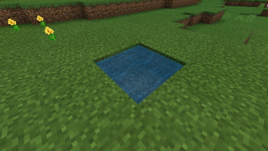 agua infinita Minecraft 2