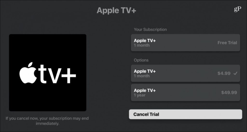 cancelar membresía Apple TV+ 3
