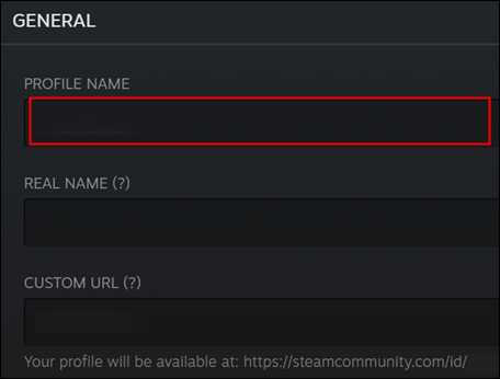 Cambiar username de Steam desde PC.
