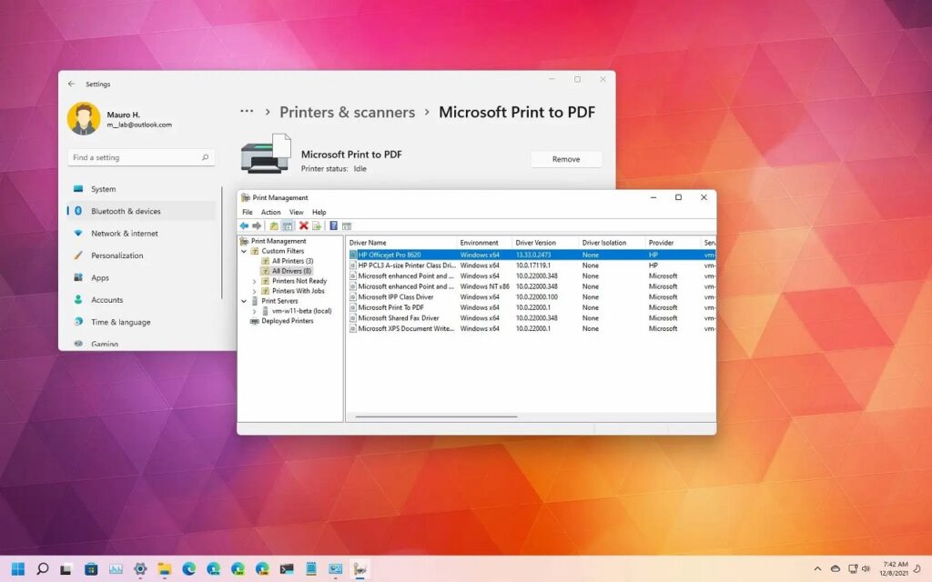 Windows no detecta impresora 3