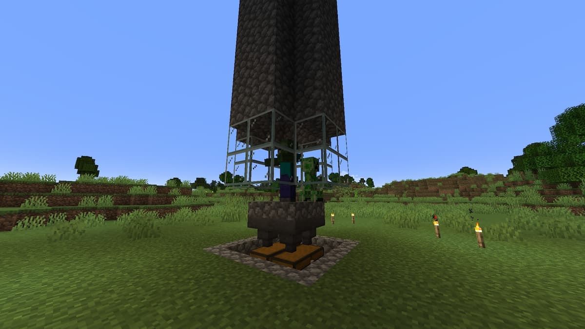 construir granja mafias Minecraft 1