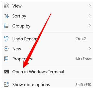 Abrir terminal de Windows.