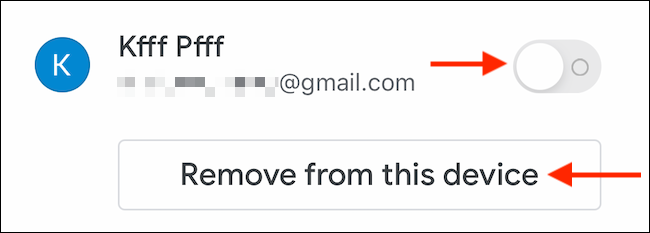 Cerrar sesión en Gmail en iPhone.