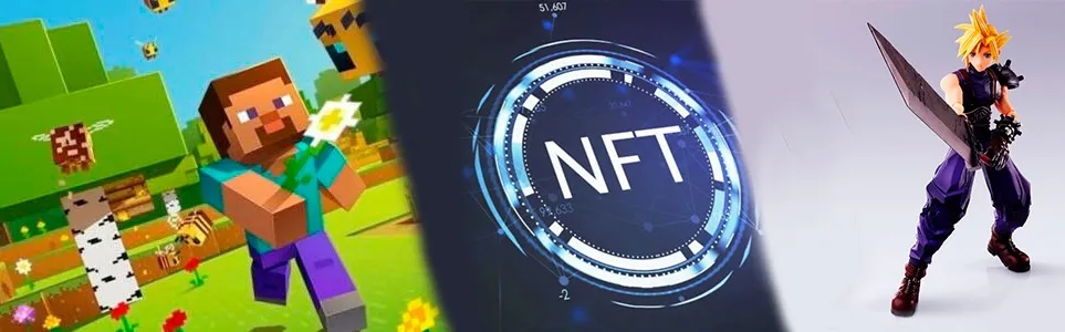 Minecraft square enix NFT