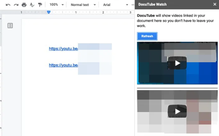 Cómo añadir vídeo a Google Docs