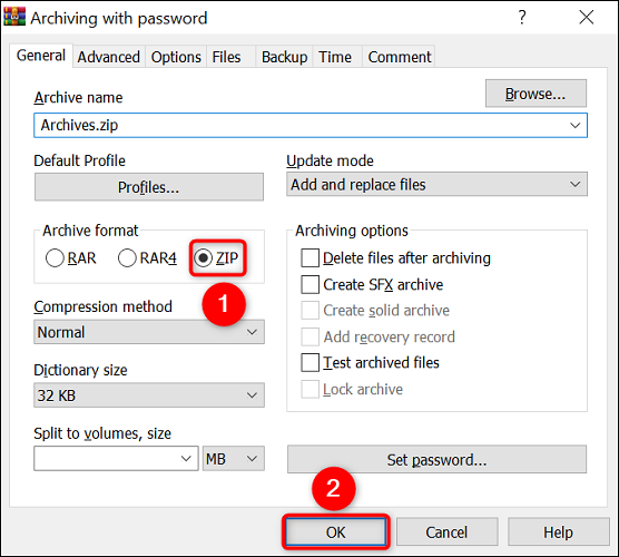 Cómo proteger con contraseña un archivo ZIP en Windows