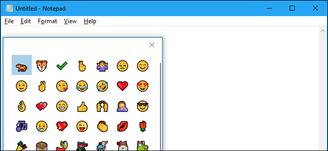 El menú de emojis es una de las funciones ocultas de Windows 10.
