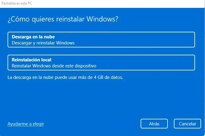 Cómo reinstalar Windows.
