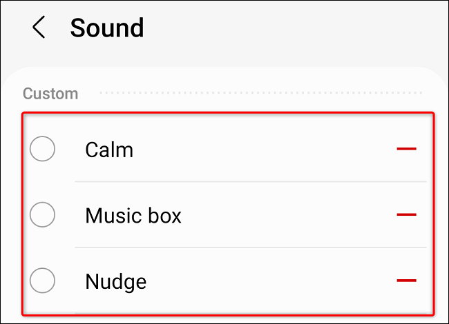 Personalizar sonidos notificación de un teléfono Samsung.