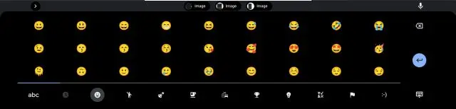 Teclado de emojis en Chromebook.