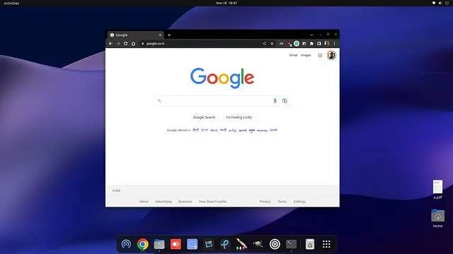 Ejecutar Chrome en Ubuntu.