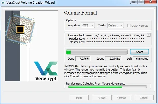 VeraCrypt: Cifrado de datos personales
