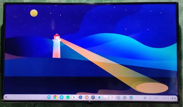 Hemos logrado conectar Chromebook a un televisor