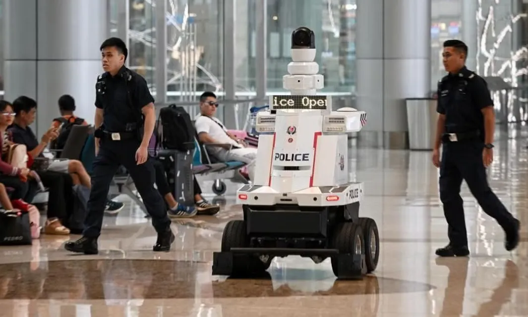 robots policiales autónomos