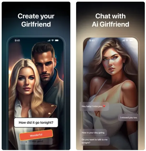 AI Girlfriend - aplicaciones novia ia