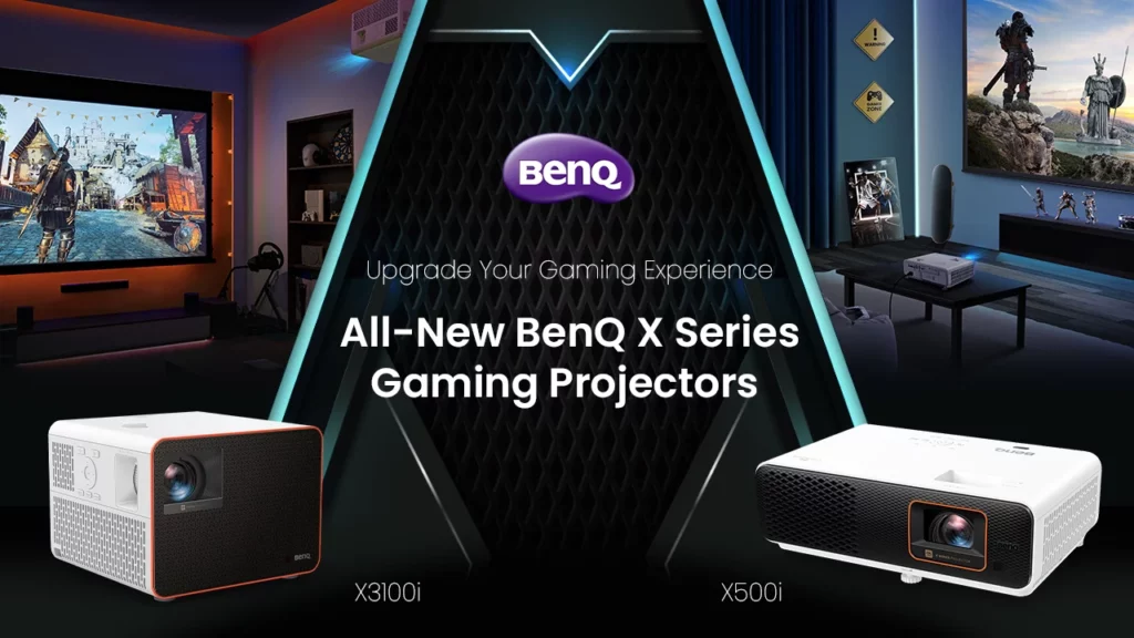 BenQ presenta sus proyectores gaming X3100i y X500i con 4K HDR y baja latencia