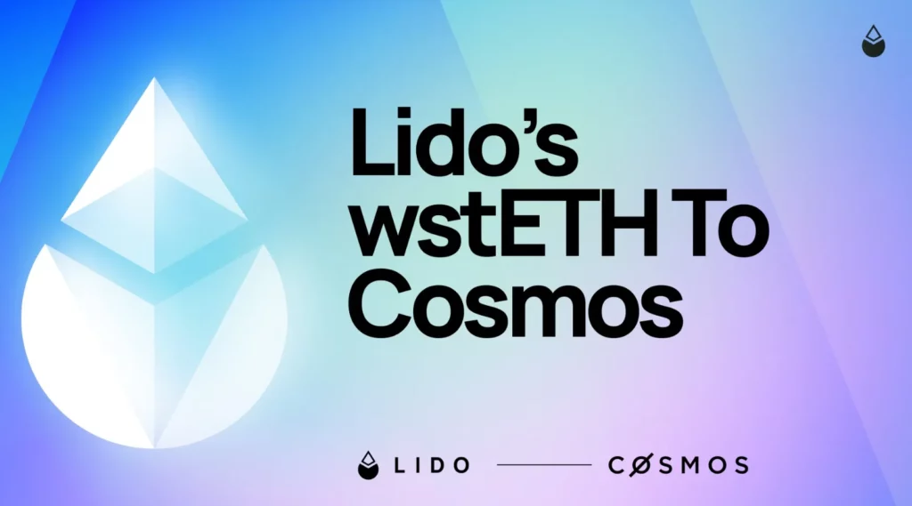 Introducción del puente wstETH de Lido hacia Cosmos