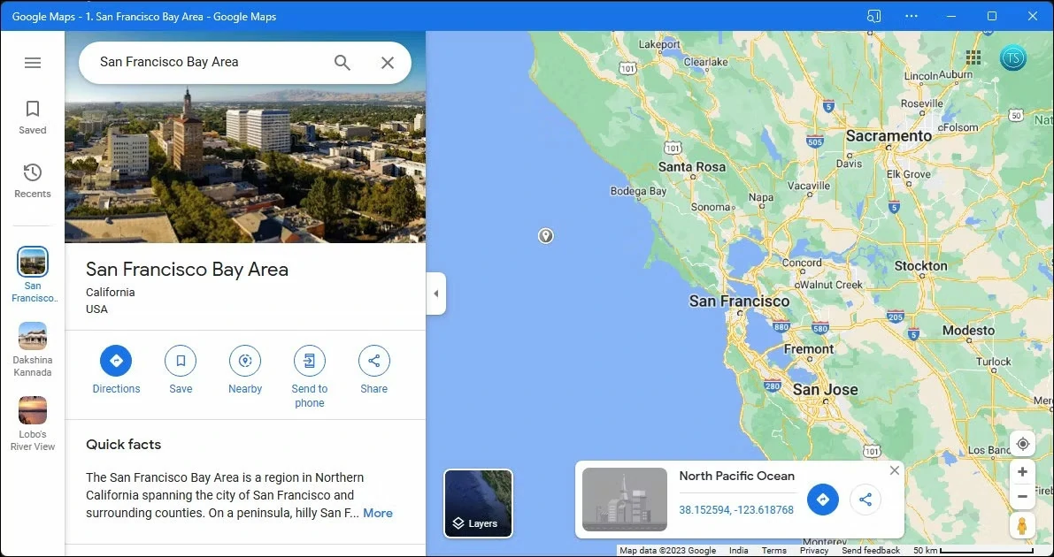 instalar Google Maps Windows 2